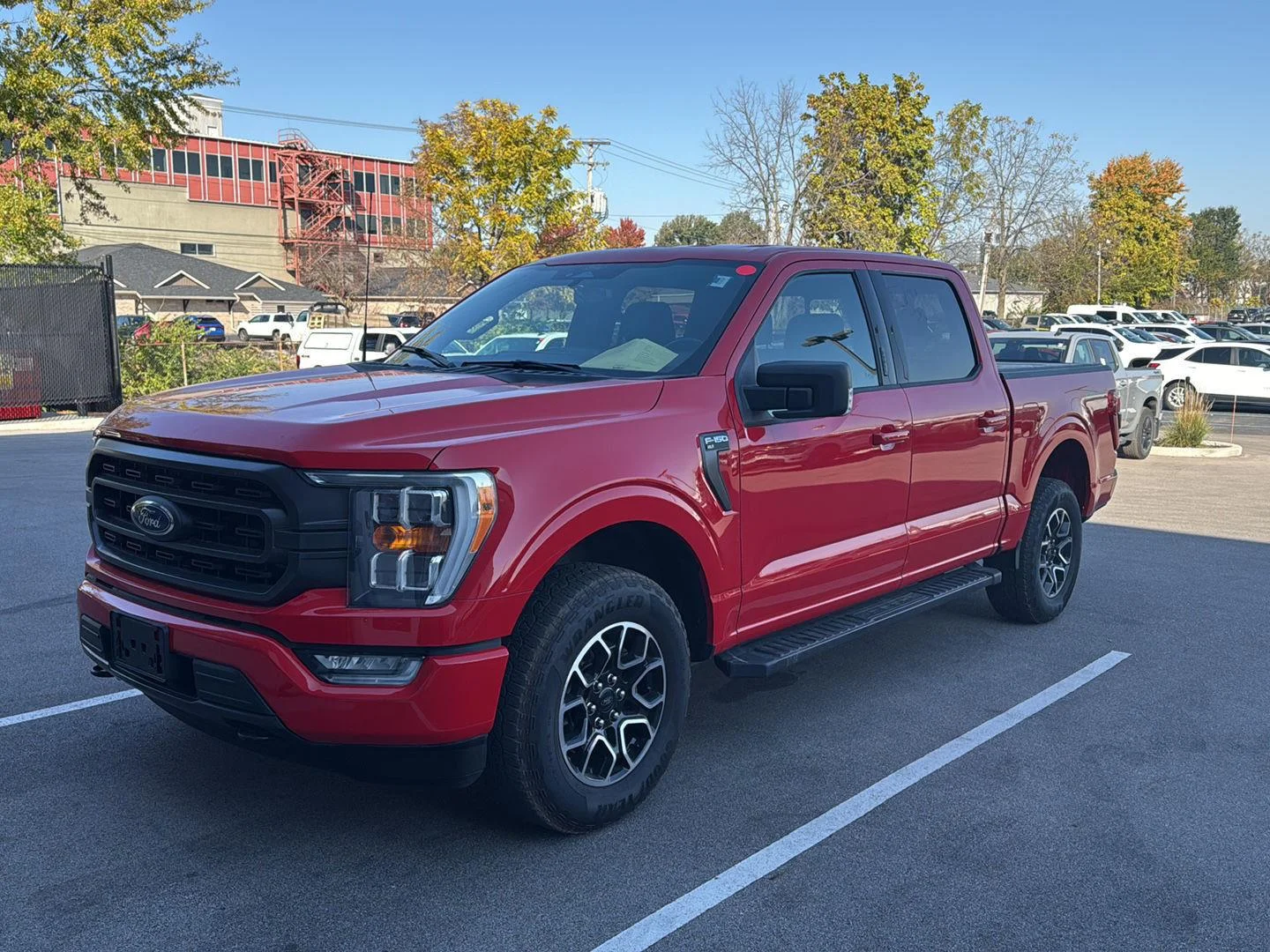 Used 2022 Race Red Ford XLT image 7