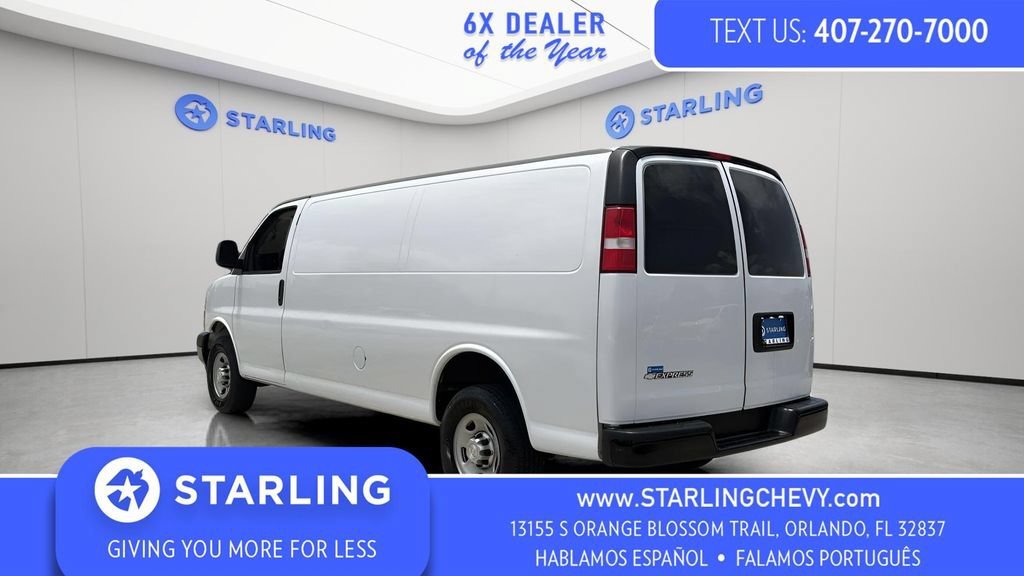 Used 2021 SUMMIT WHITE Chevrolet RWD 2500 Extended Wheelbase WT image 9