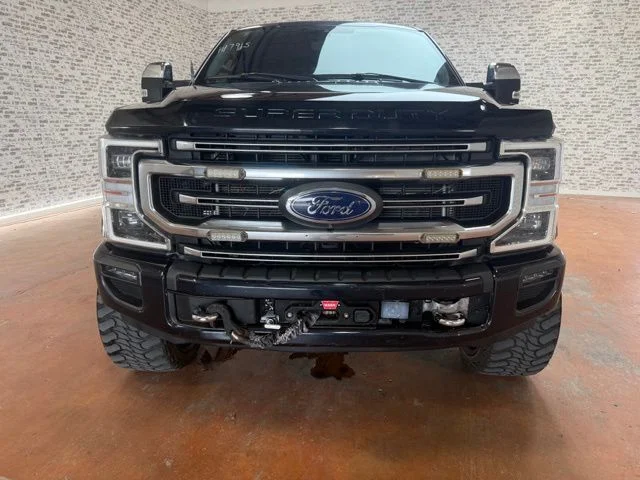 Used 2022 Antimatter Blue Metallic Ford Platinum image 2