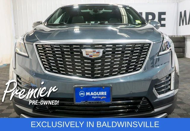 Used 2021 Gray Cadillac Premium Luxury image 3