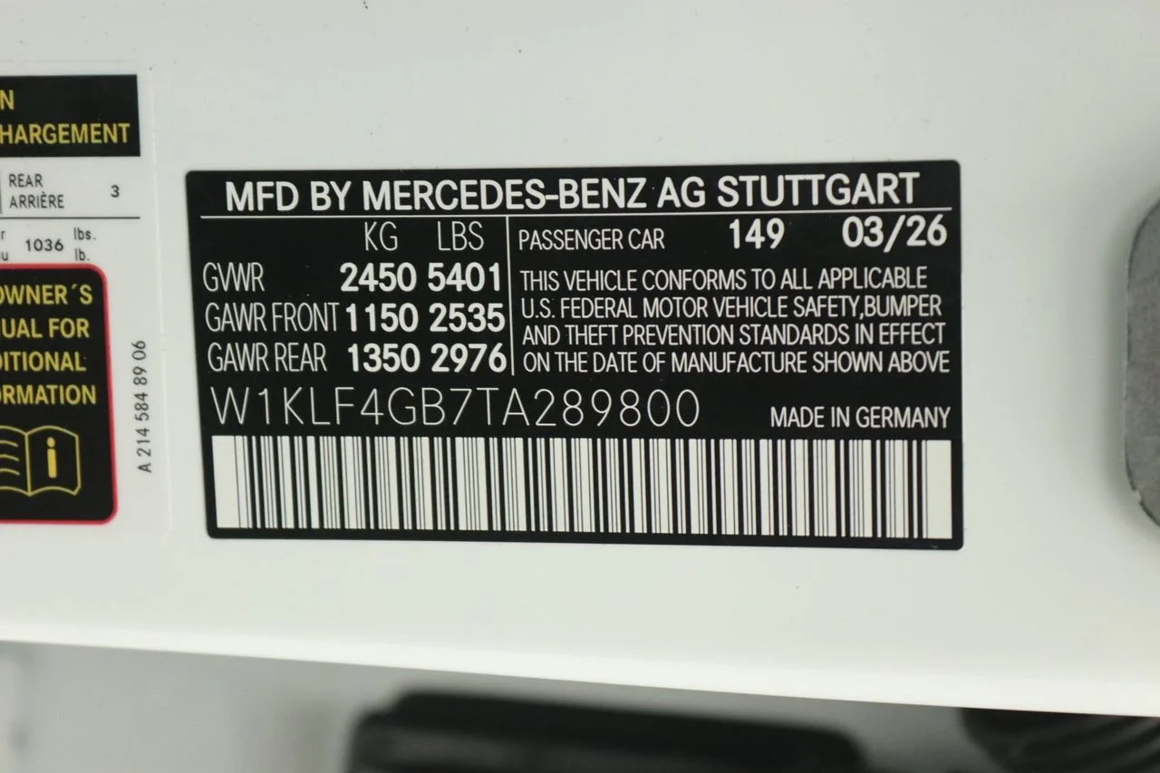 New 2026 Polar White Mercedes-Benz E 350 image 12