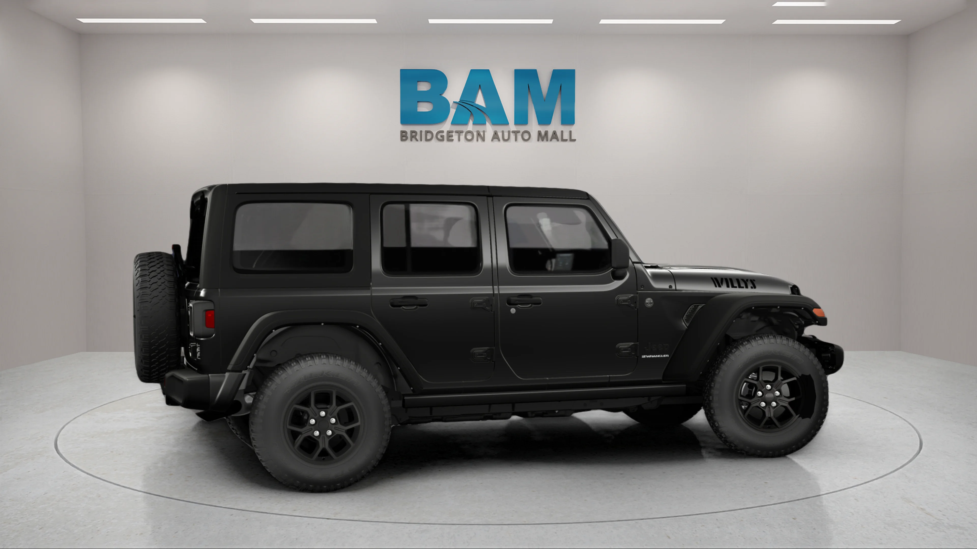 New 2026 Black Clear-Coat Exterior Paint Jeep Willys image 4