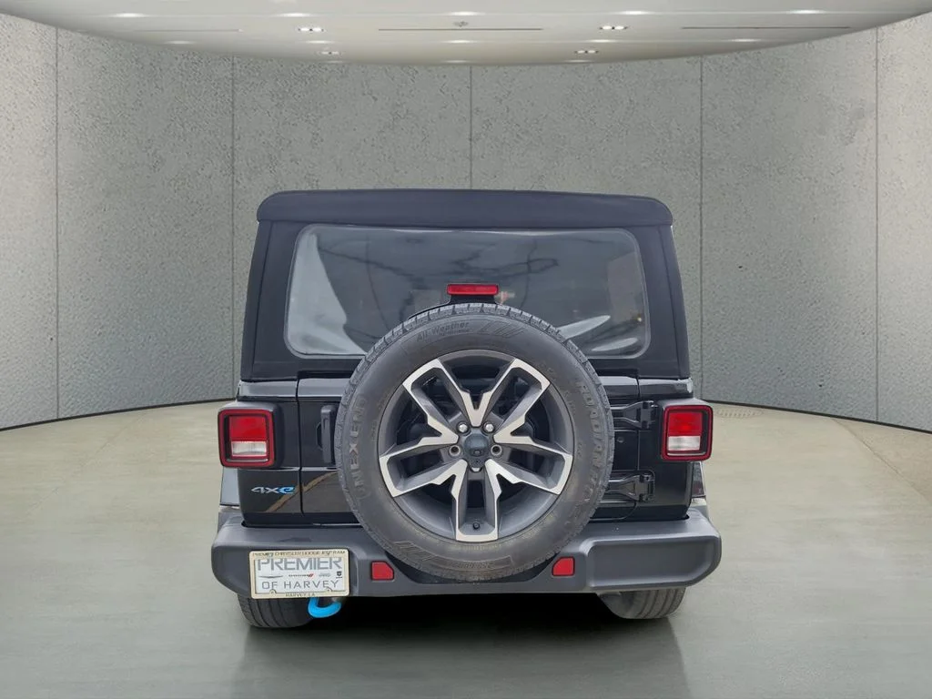 Used 2024 Black Jeep Sport S 4xe image 4