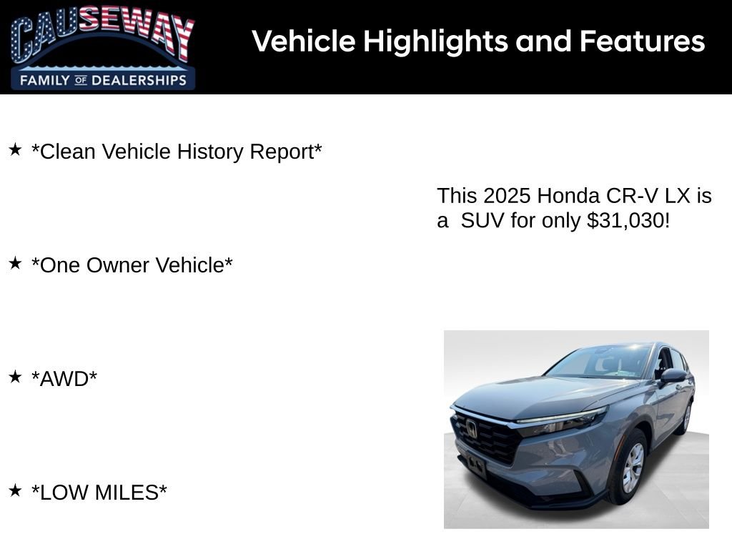 Used 2025  Honda LX image 2