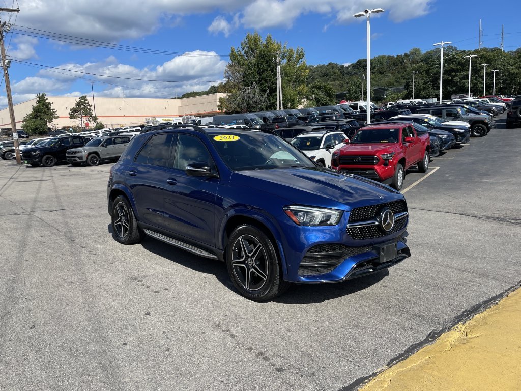 Used 2021 Blue Mercedes-Benz GLE 350 image 6