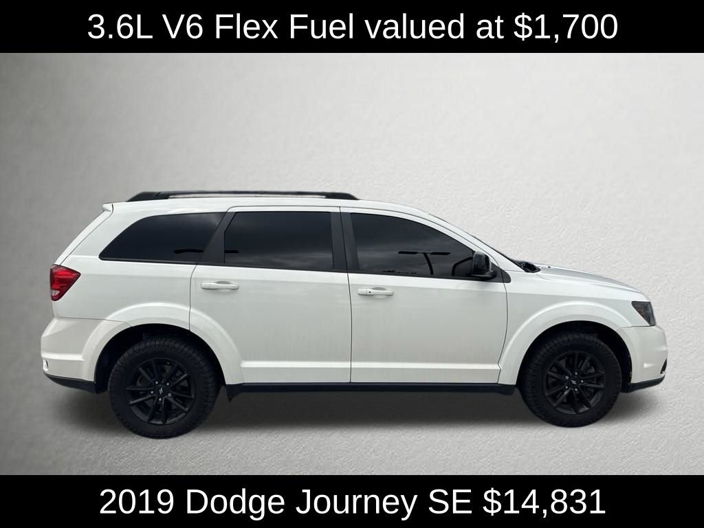 Used 2019 White Dodge SE image 2