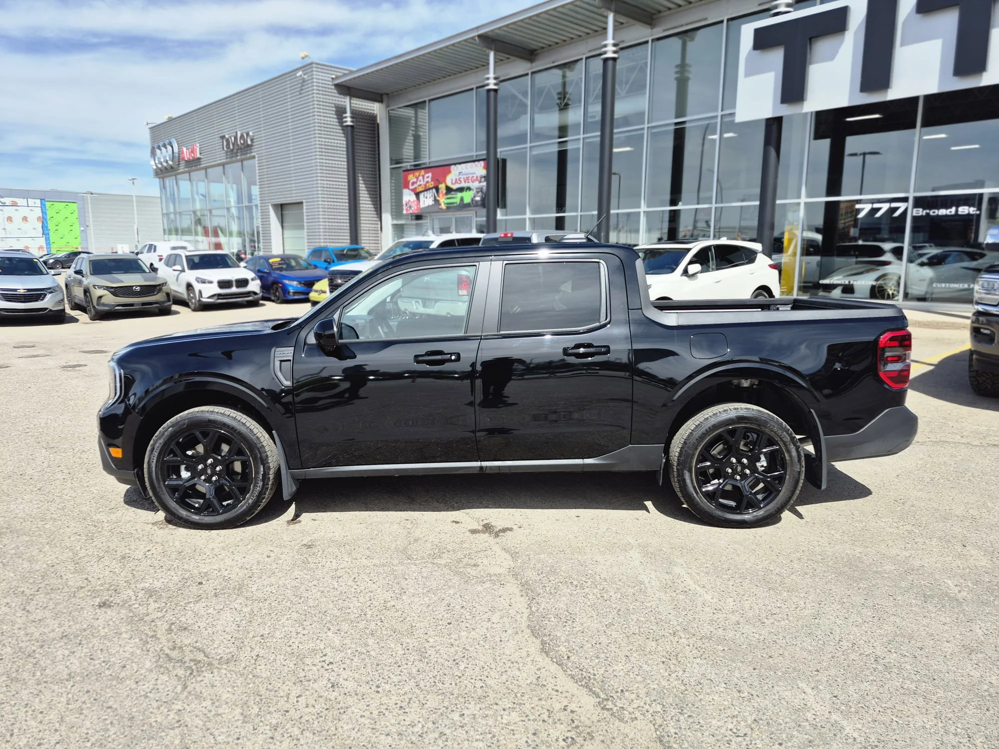 Certified Used 2025 Shadow Black Ford Lariat Hybrid AWD*Remote Start | Adaptive Cruise | Nav | 360 Cam | Htd Leather | Htd Wheel | B&O image 10