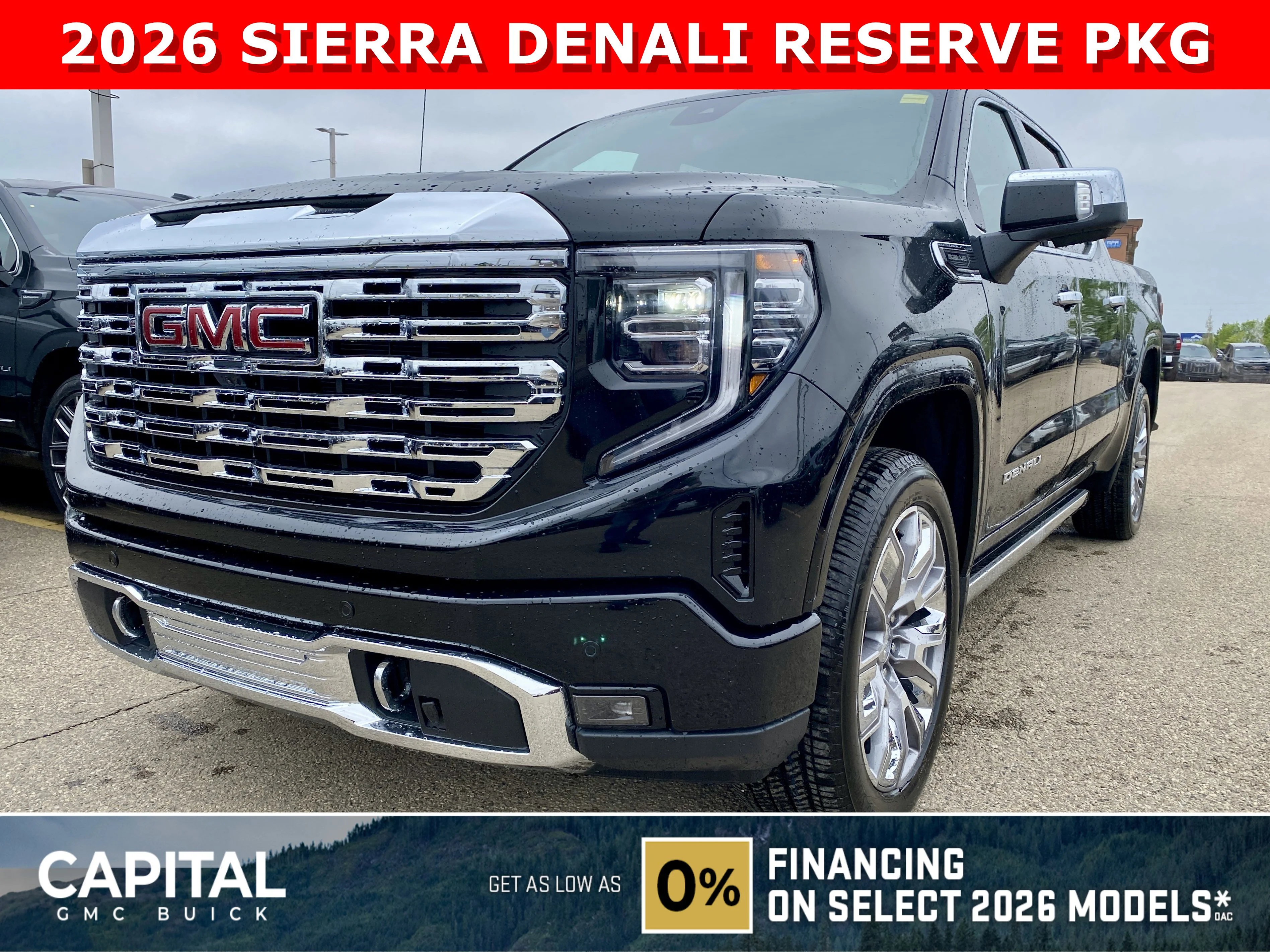 New 2026 ONYX BLACK GMC Denali image 1