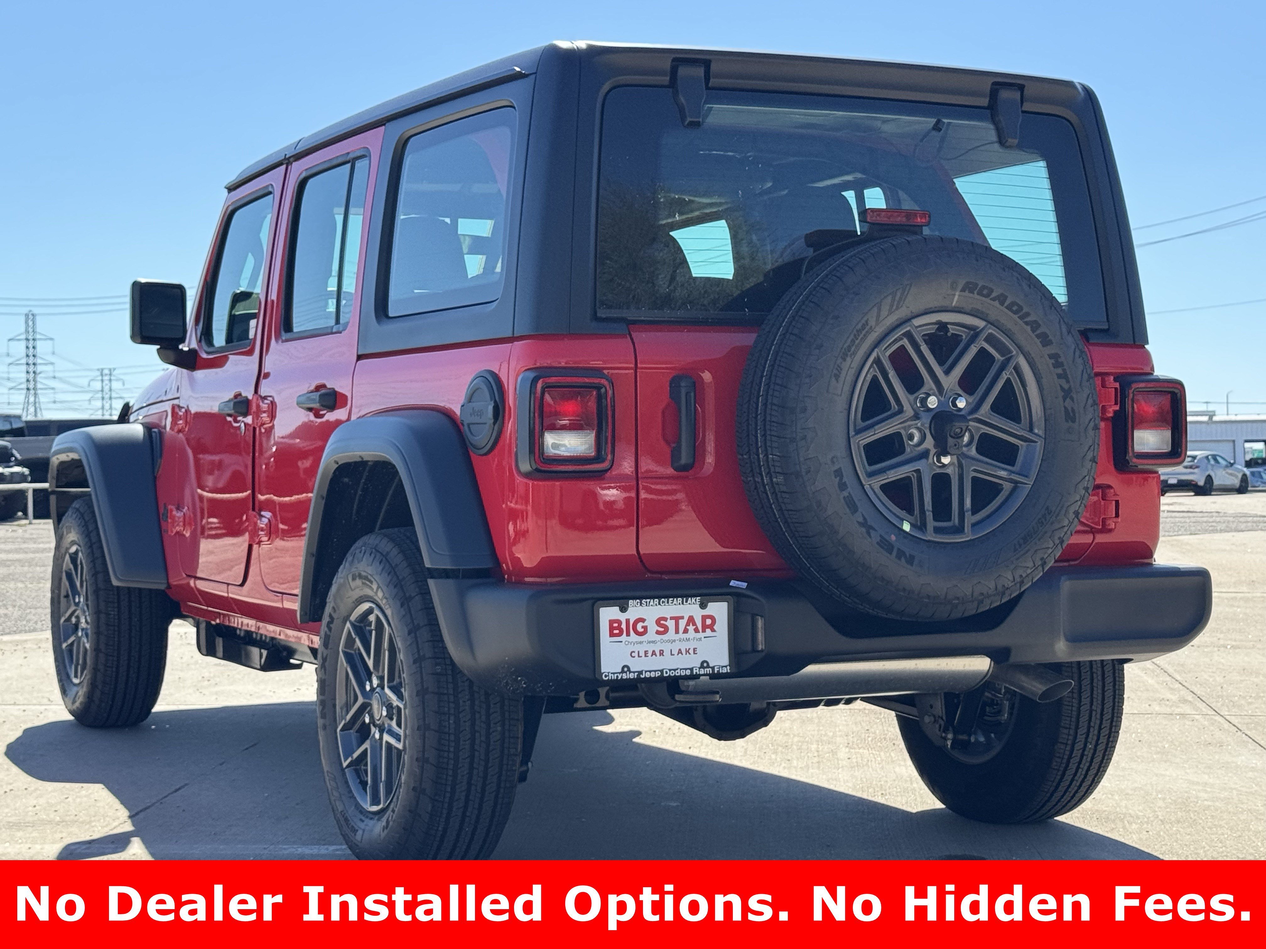 New 2026 Firecracker Red Clearcoat Jeep Sport image 7