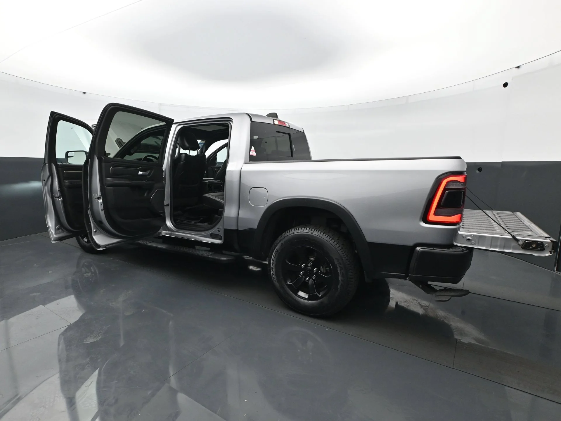 Used 2023 Billet Silver Metallic Clearcoat Ram Rebel image 34