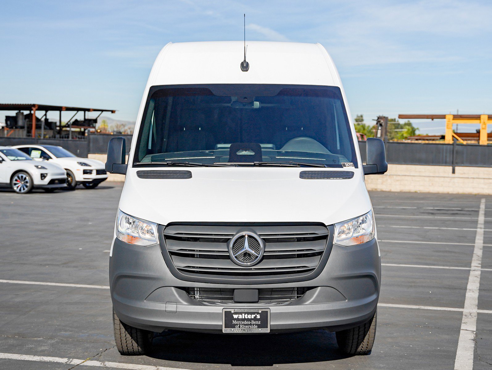 New 2026 Arctic+White Mercedes-Benz 2500 High Roof I4 Diesel 170 RWD image 2
