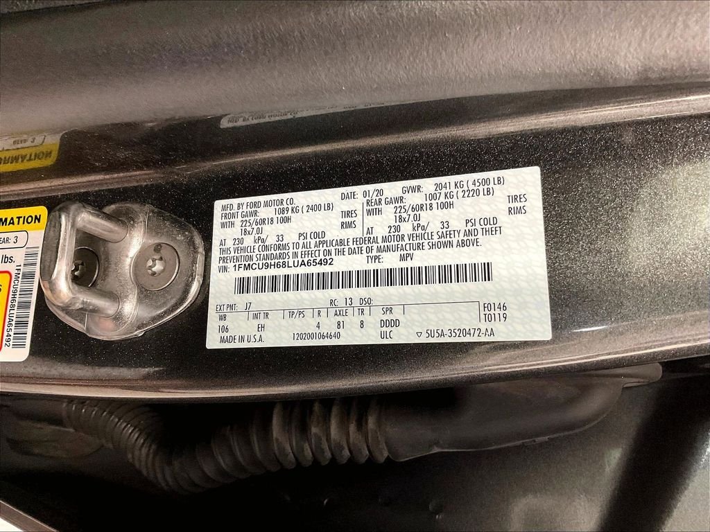 Used 2020 Gray Ford SEL image 35