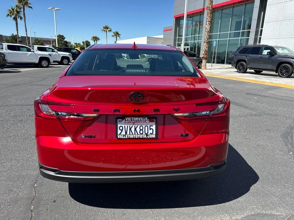 Used 2025 Red Toyota LE image 6