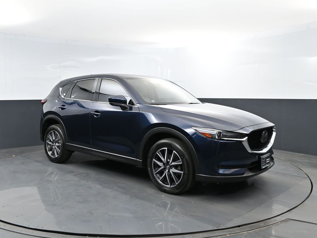 Used 2018 Blue Mazda Grand Touring image 3