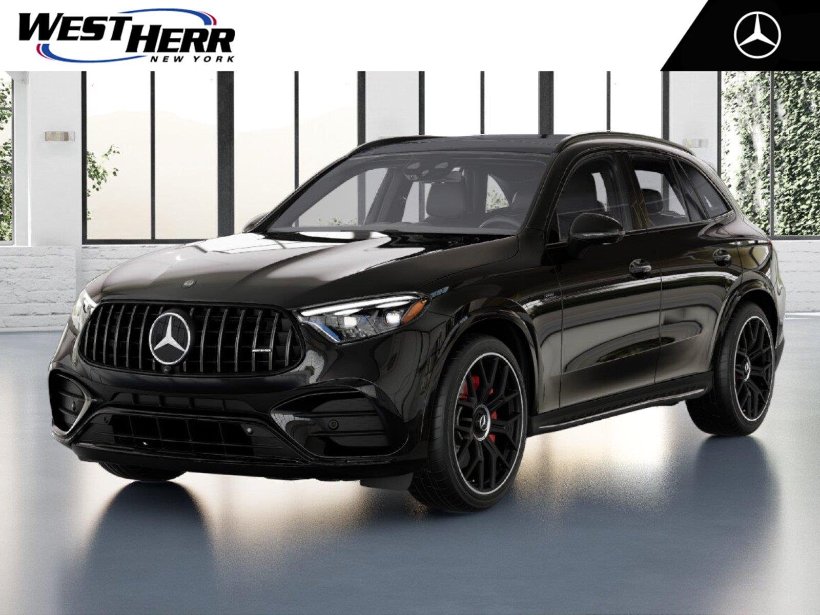 New 2027 Obsidian Black Metallic Mercedes-Benz AMG® GLC 53 4MATIC+ SUV image 1