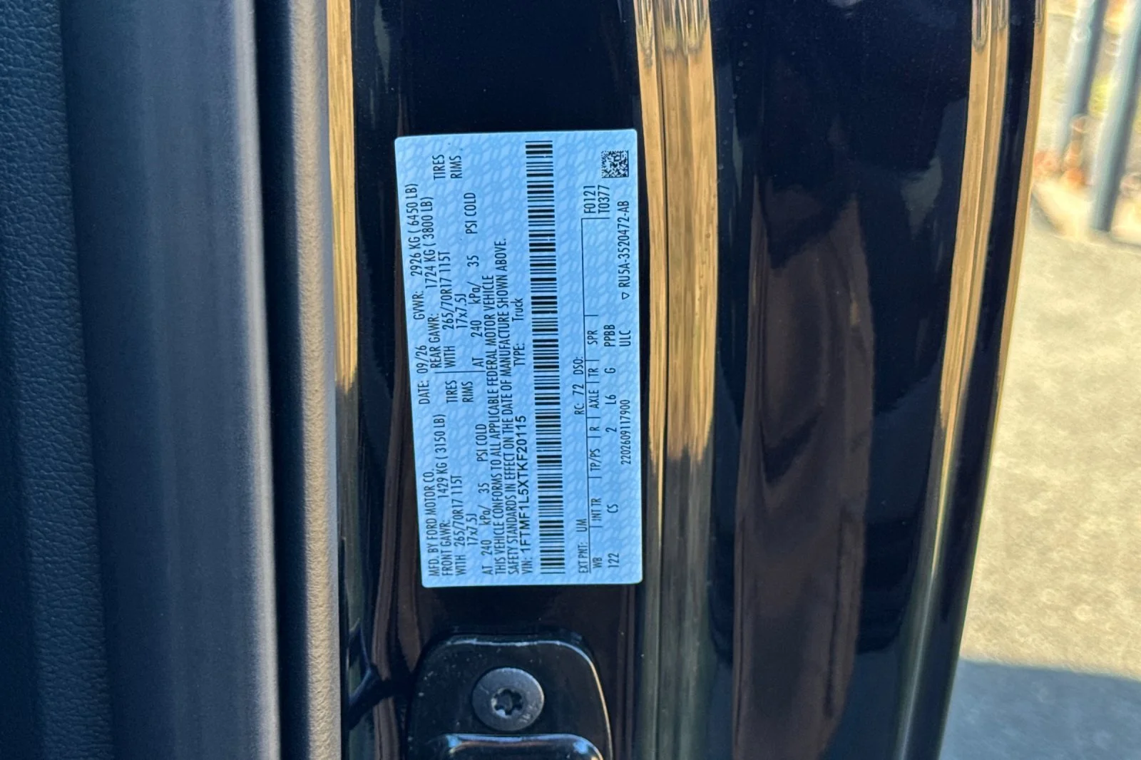 New 2026 Agate Black Metallic Ford XL image 29