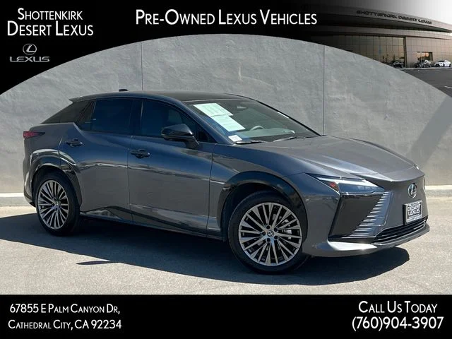 Used 2024 Cloudburst Gray Lexus 450e Luxury image 1