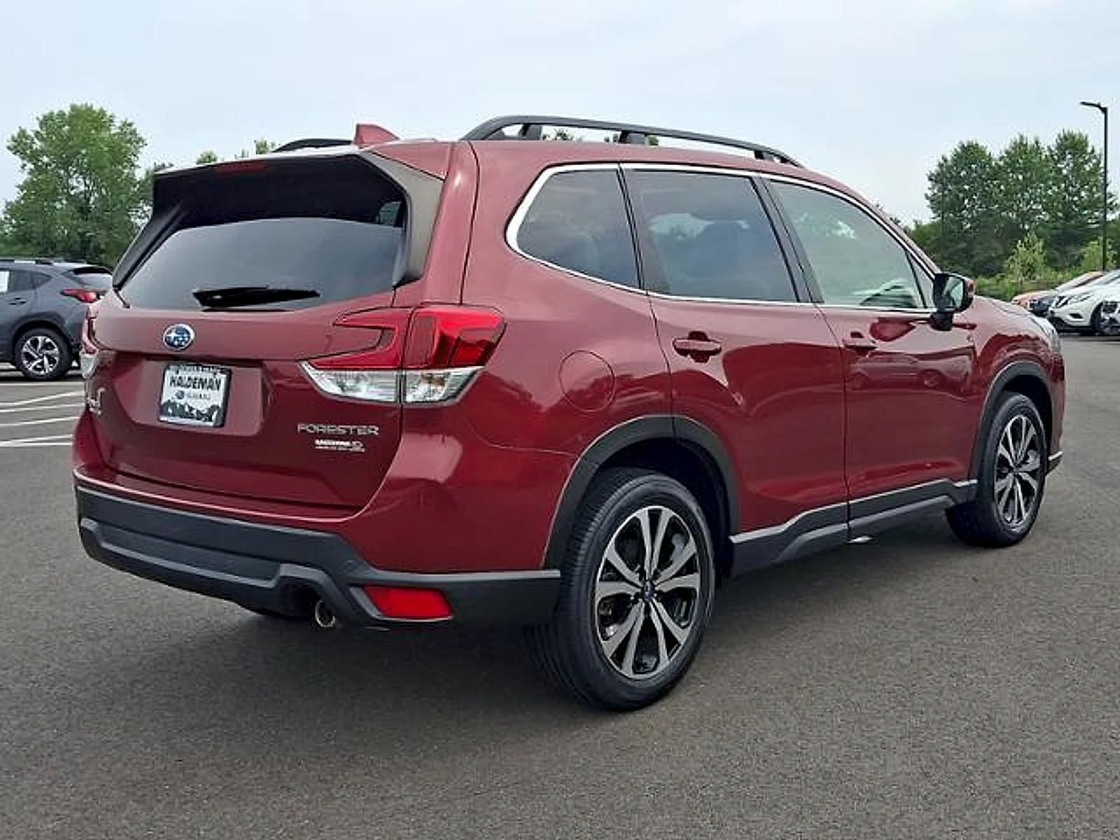 Used 2022 Crimson Red Pearl Subaru Limited image 7