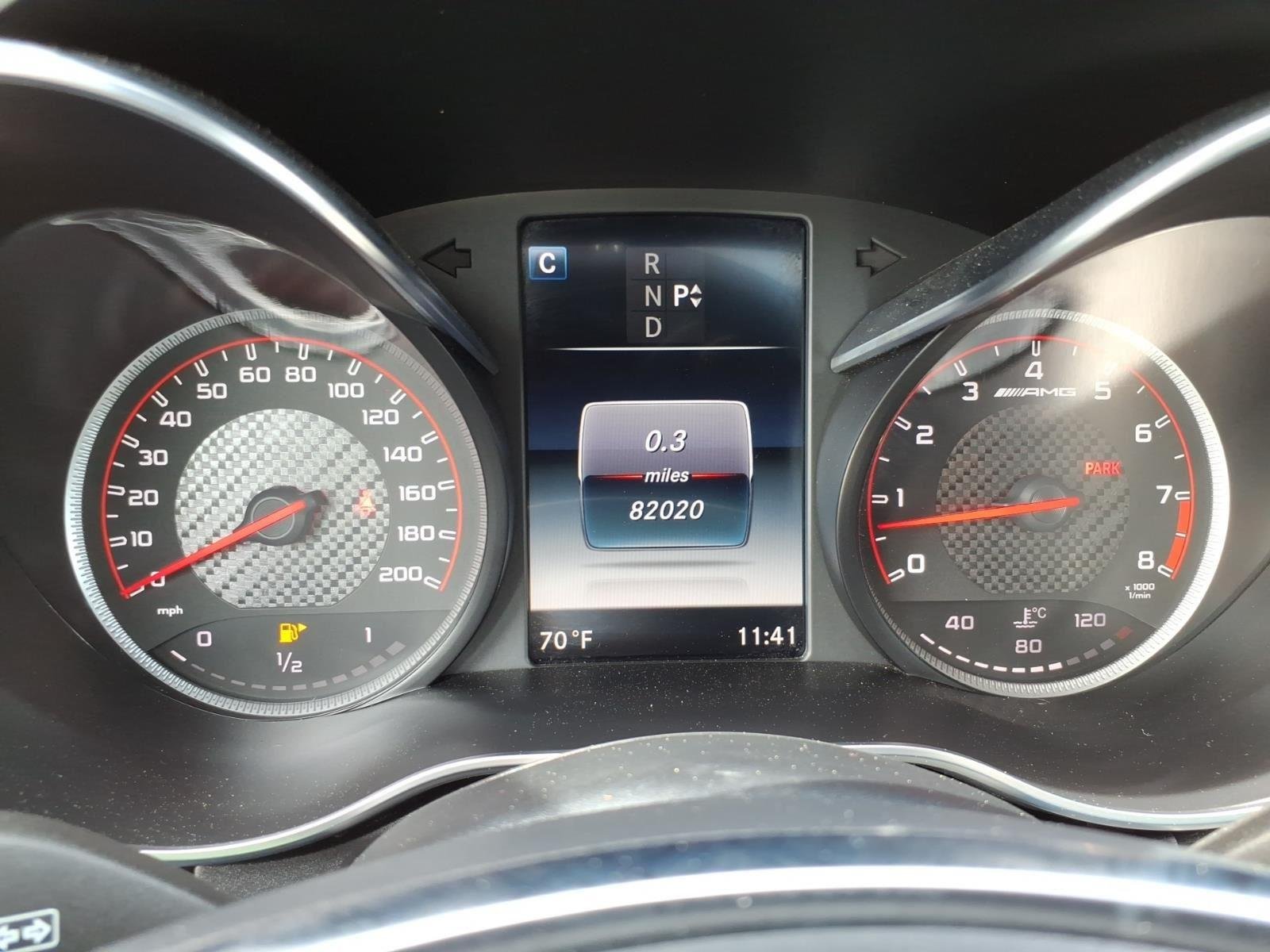 Used 2017 designo Diamond White Metallic Mercedes-Benz AMG® C 63 S image 15