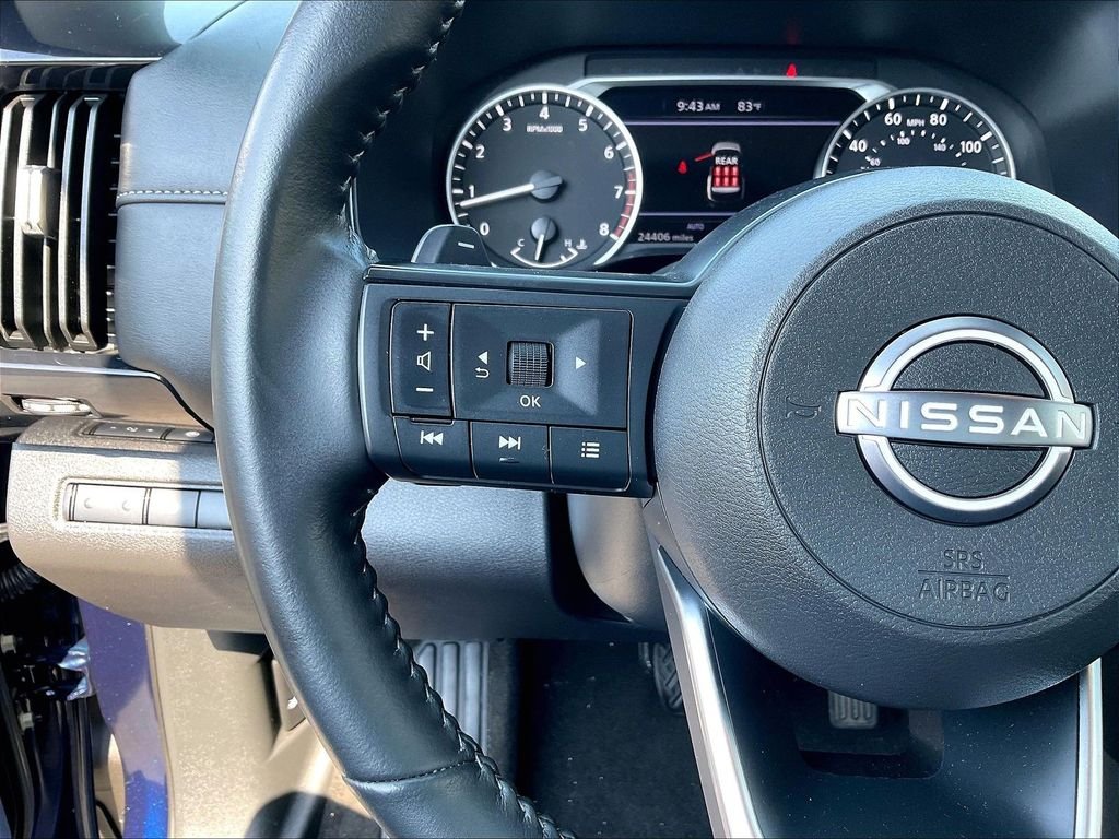 Used 2024 Deep Ocean Blue Pearl Nissan SV image 23
