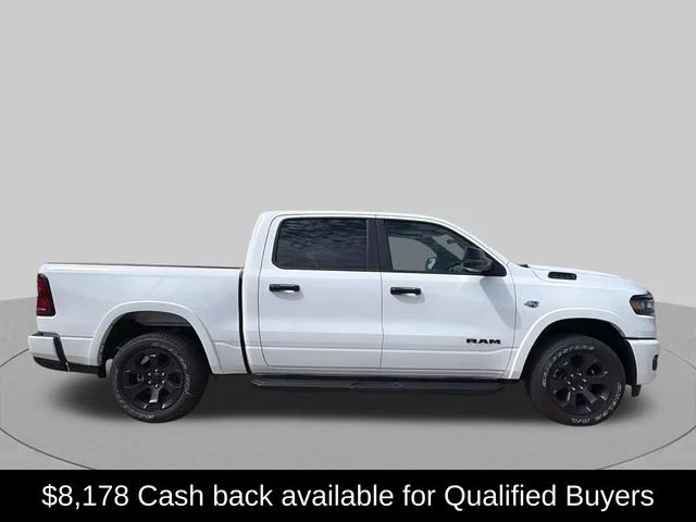 New 2026 Bright White Clear-Coat Exterior Paint RAM Big Horn/Lone Star image 2