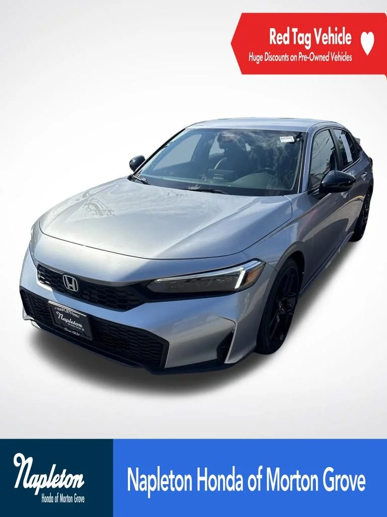 Used 2025 Solar Silver Metallic Honda Sport image 1