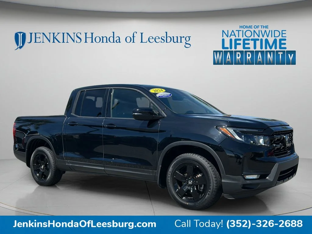 Certified Used 2024 Black Honda Black Edition image 1