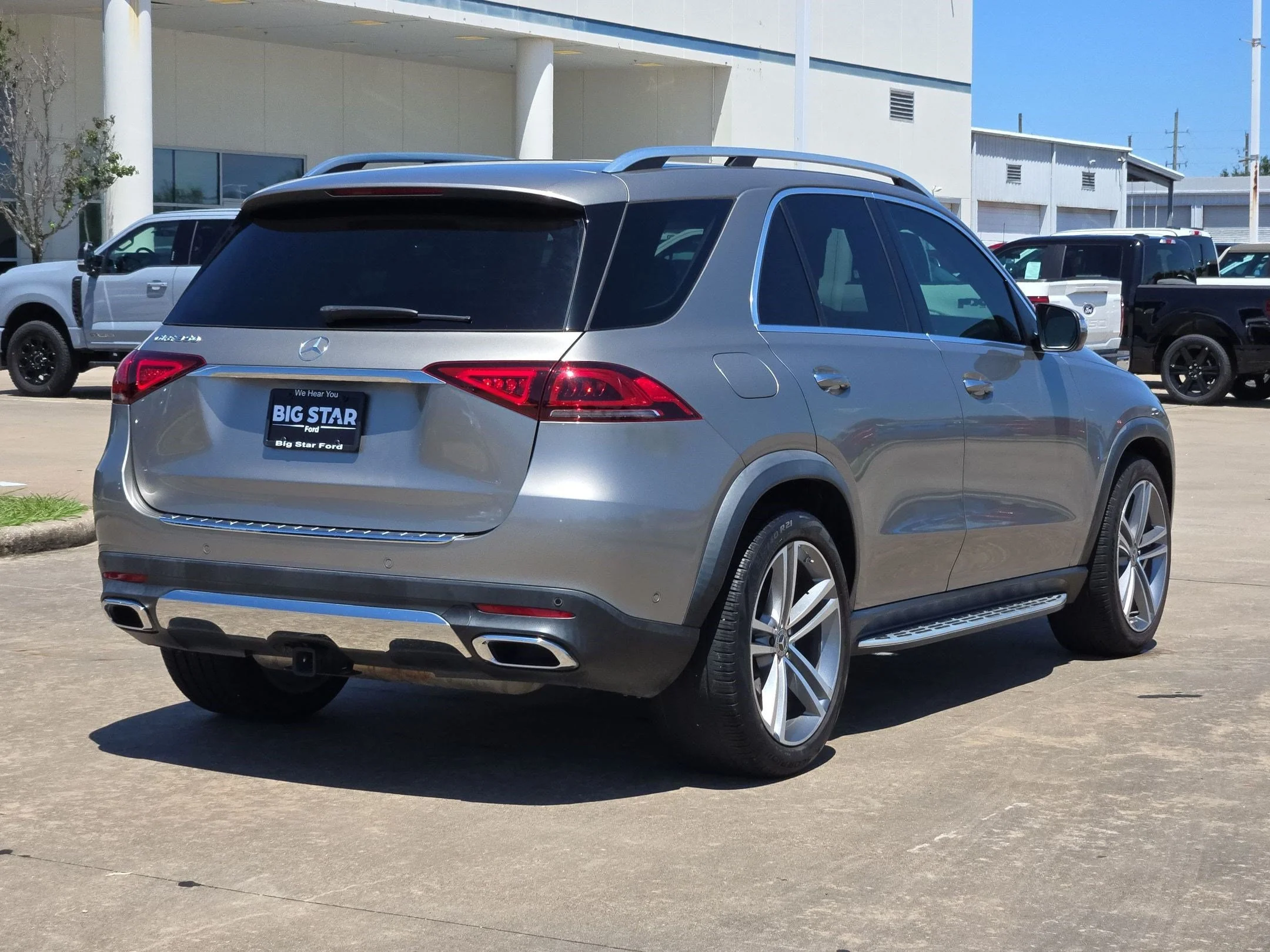 Certified Used 2022 Mojave Silver Metallic Mercedes-Benz GLE 350 image 3