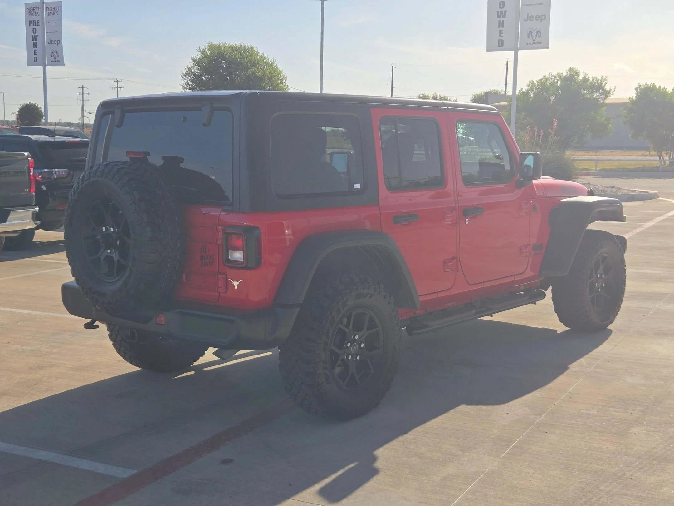Used 2025 Red Jeep Willys image 5