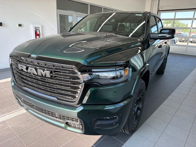 New 2026 Serrano-Green Metallic Exterior Paint RAM Laramie image 3