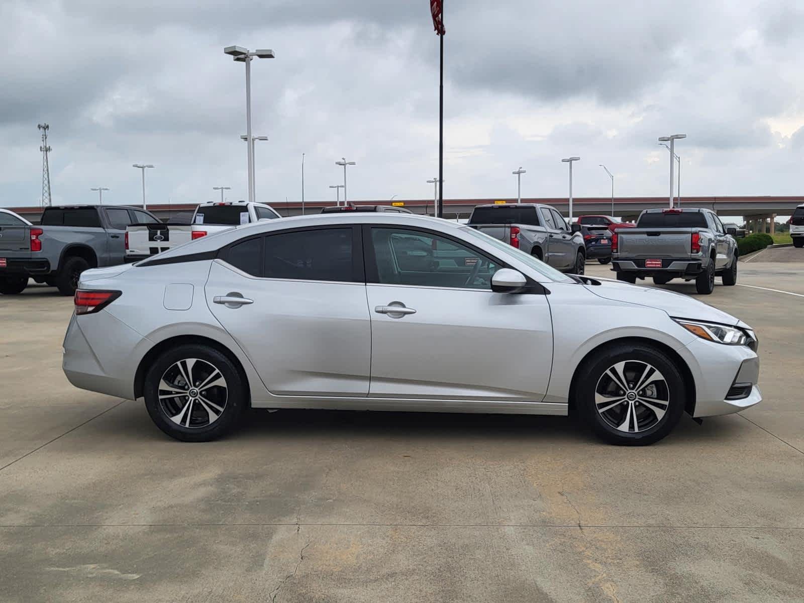 Used 2023 Brilliant Silver Metallic Nissan SV image 6