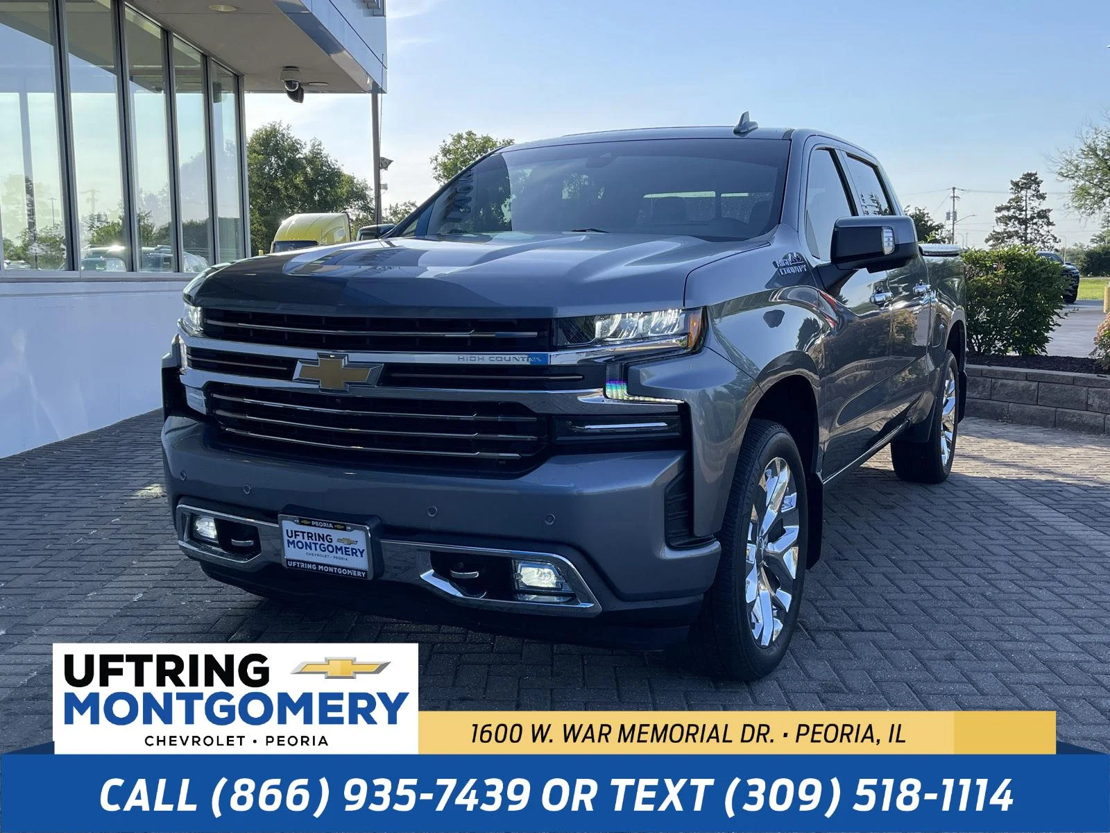 Used 2020 Satin Steel Metallic Chevrolet High Country image 1