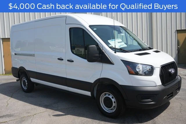 New 2026 Oxford White Ford Cargo Van image 2