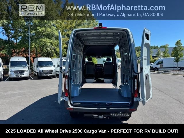 New 2025 Silver Gray Mercedes-Benz 2500 High Roof All Wheel Drive with 144 Wheel Base image 34