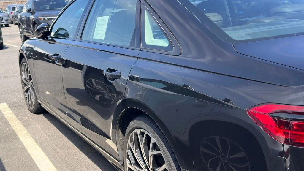 Used 2023 Mythos Black Metallic Audi L 55 image 9