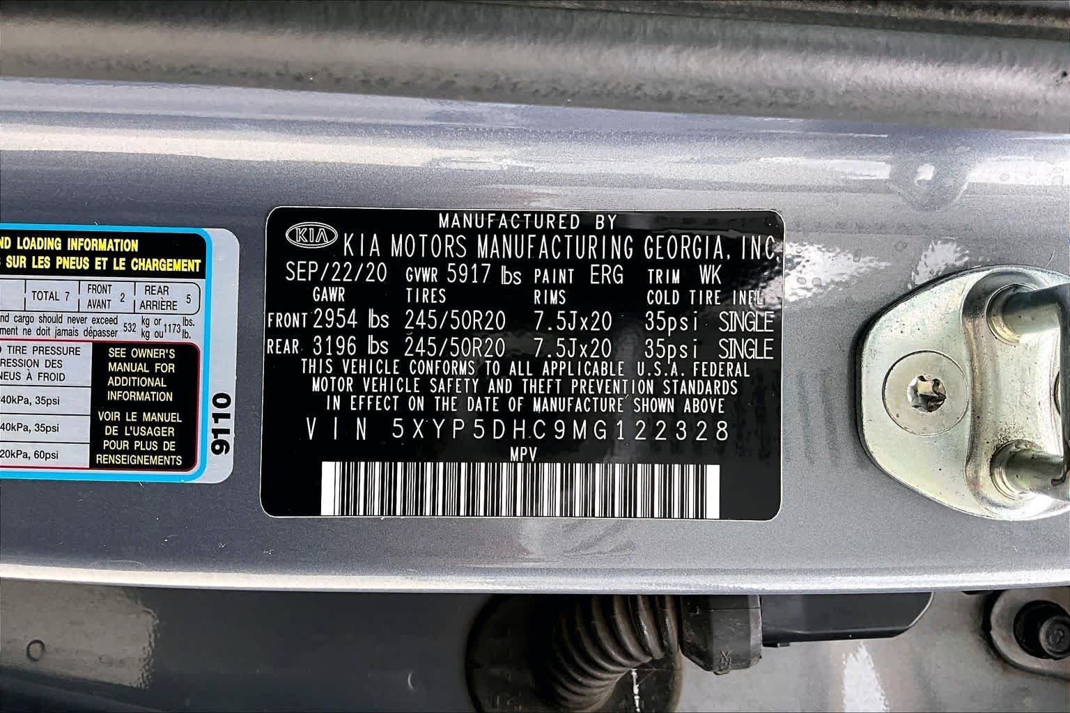Used 2021 Everlasting Silver Kia SX image 33