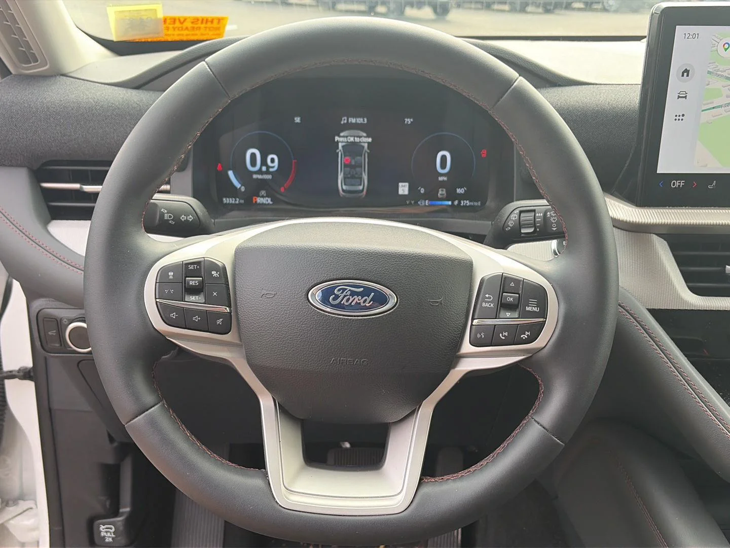Used 2026 Star White Metallic Tri-Coat Ford Active image 5