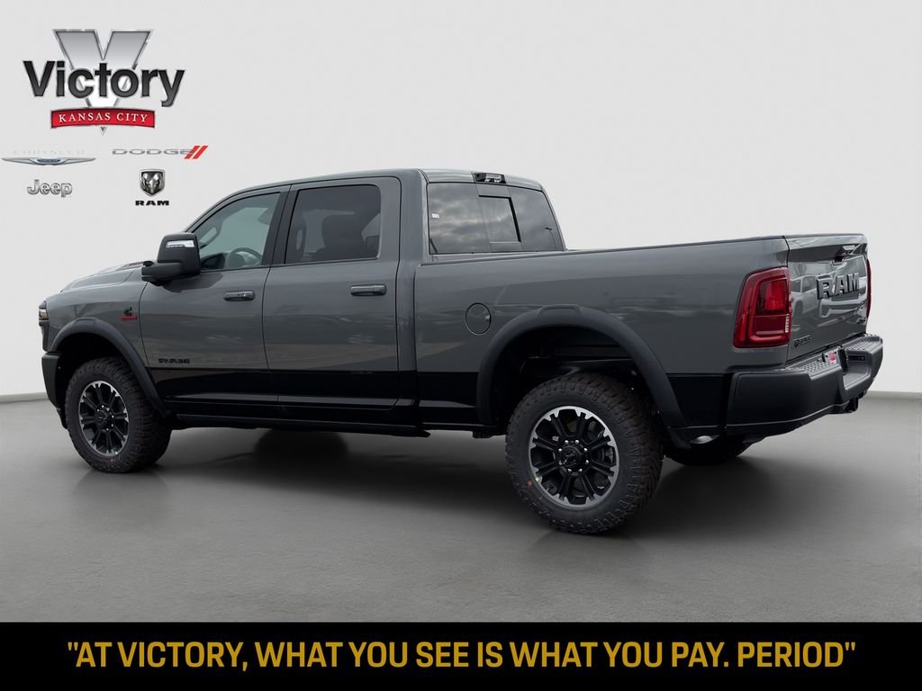 New 2026 Ceramic Gray Clear-Coat Exterior Paint RAM Rebel image 5