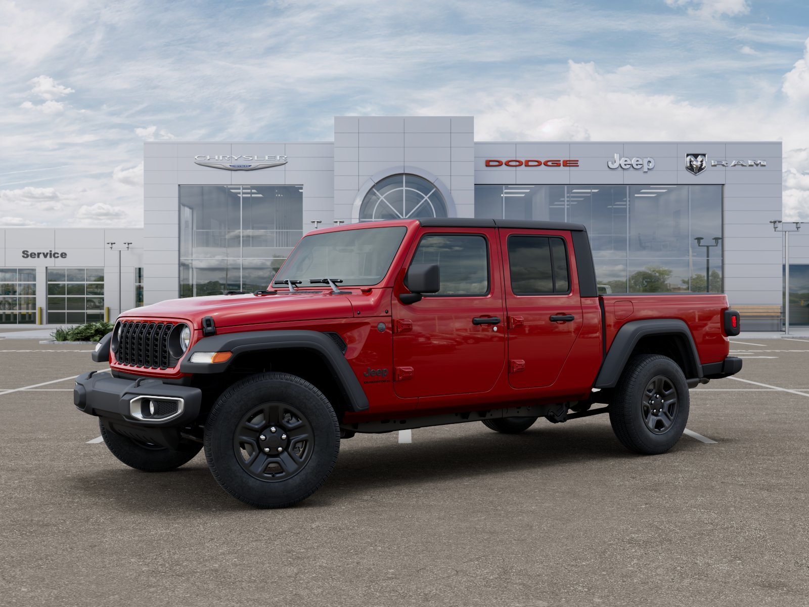 New 2026 Firecracker Red Clear-Coat Exterior Paint Jeep Sport image 33