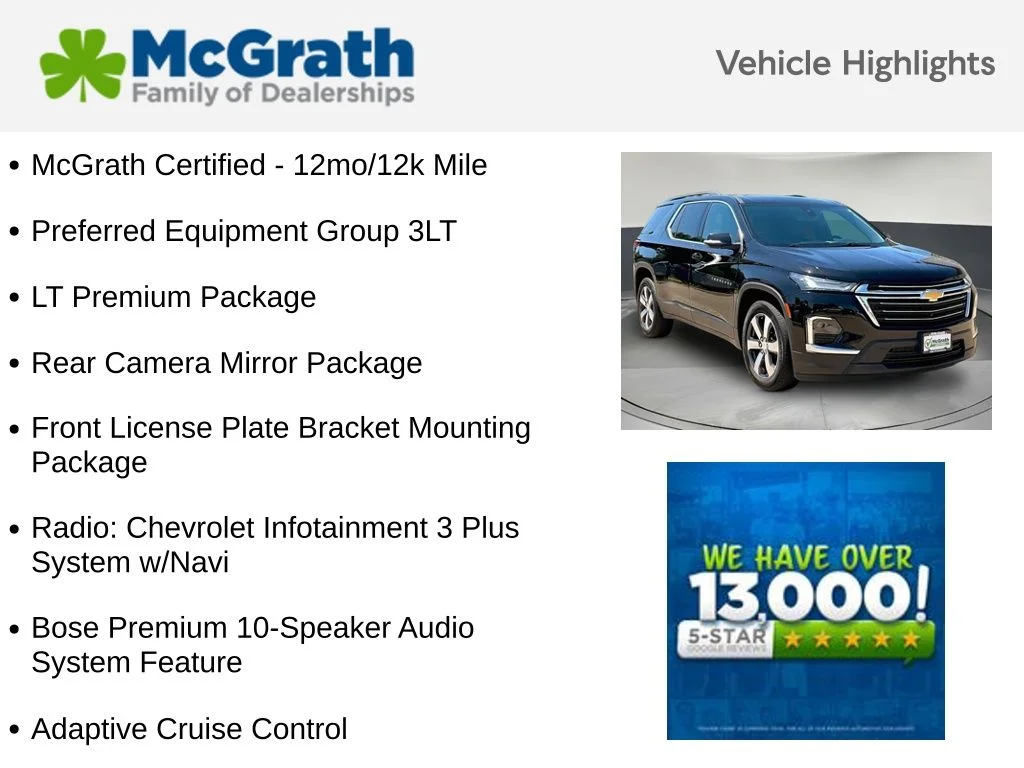 Used 2023 Black Chevrolet LT Leather image 6