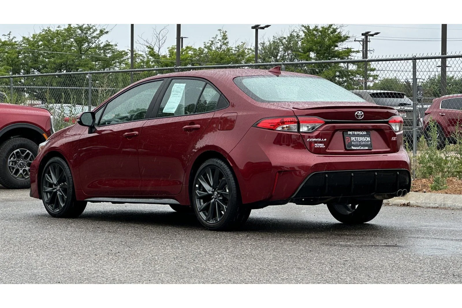 Used 2024 Red Toyota SE image 6