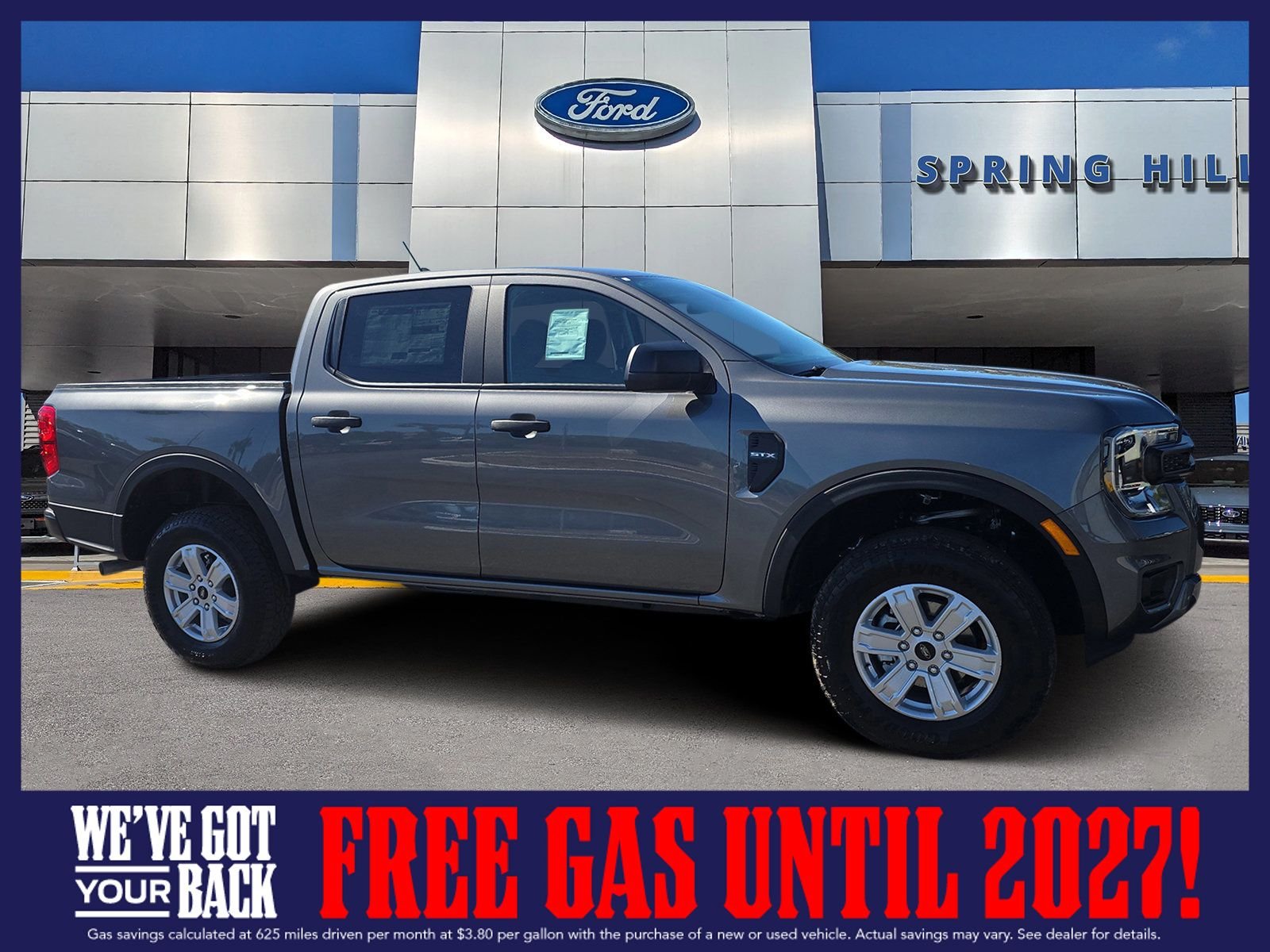 New 2025 Carbonized Gray Metallic Ford XL image 1
