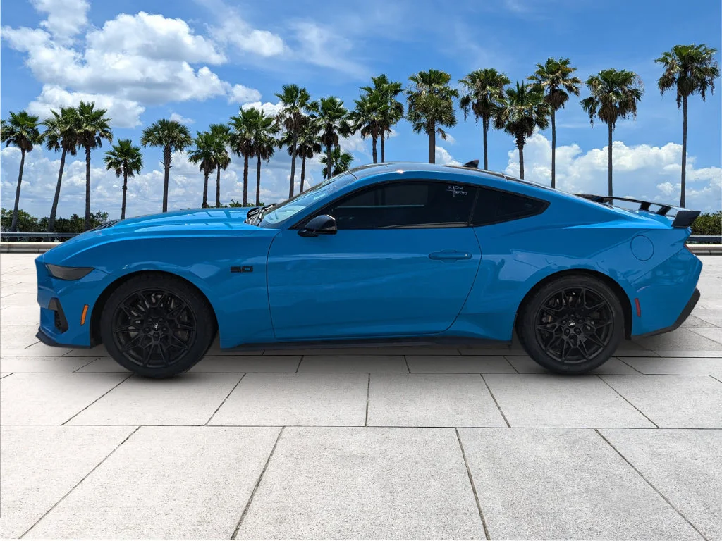 Certified Used 2024 Grabber Blue Ford GT Premium image 4