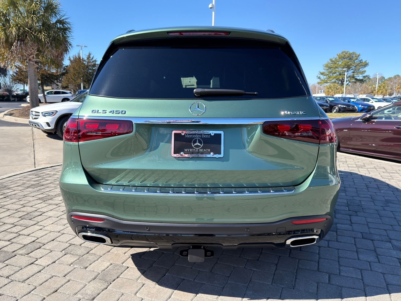 New 2026 Green Mercedes-Benz GLS 450 image 10