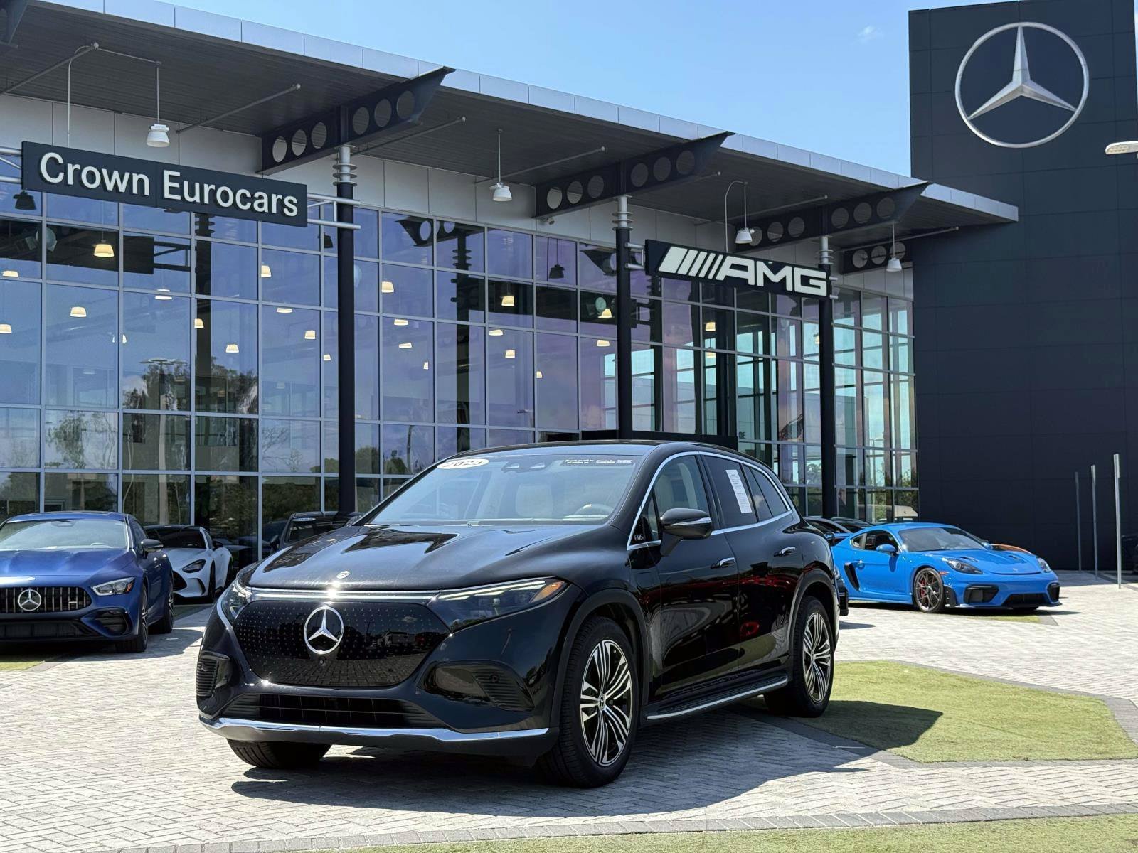 Certified Used 2023 Obsidian Black Metallic Mercedes-Benz 450 image 1