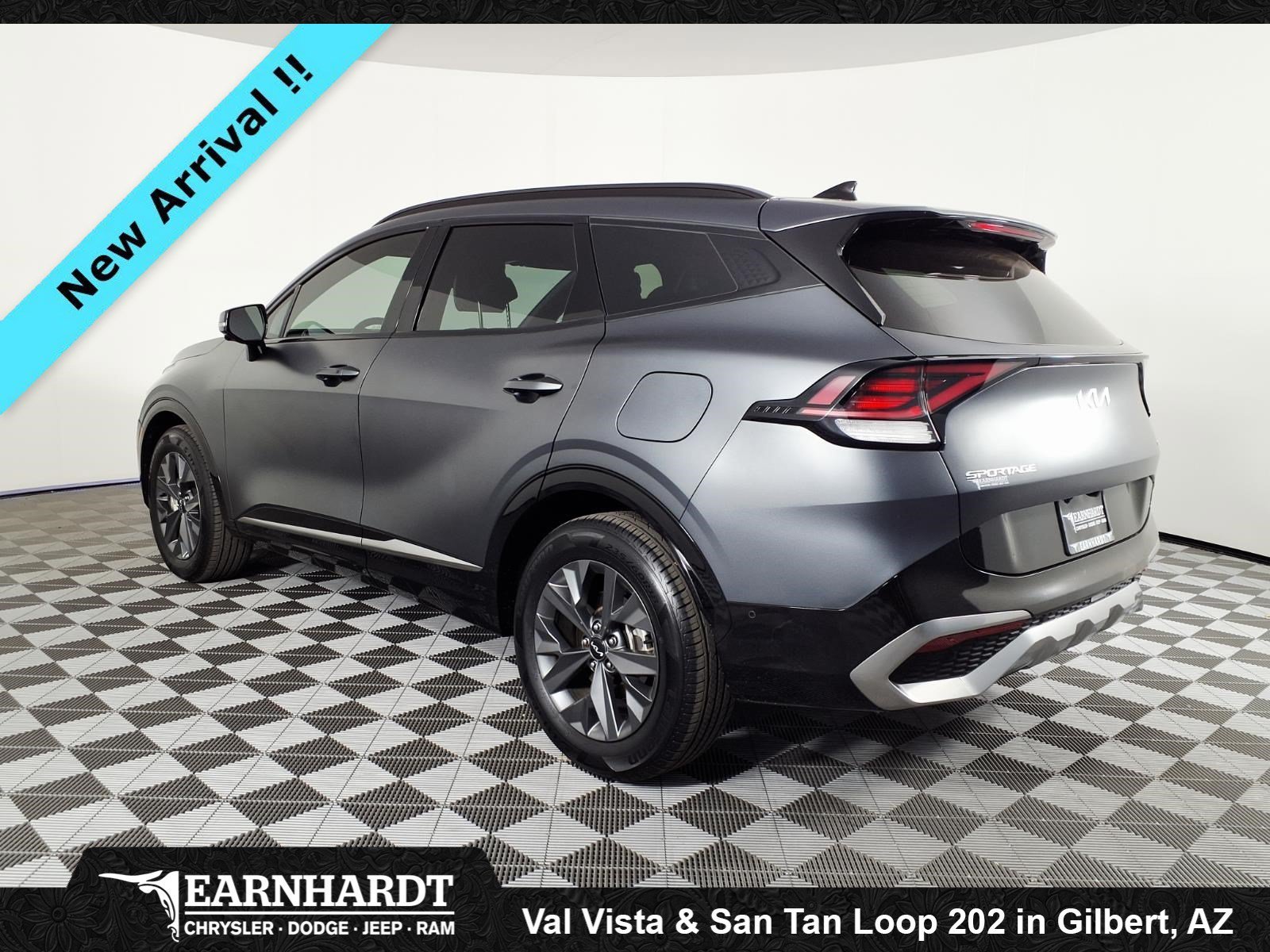 Used 2023 Shadow Matte Gray Kia SX-Prestige image 6