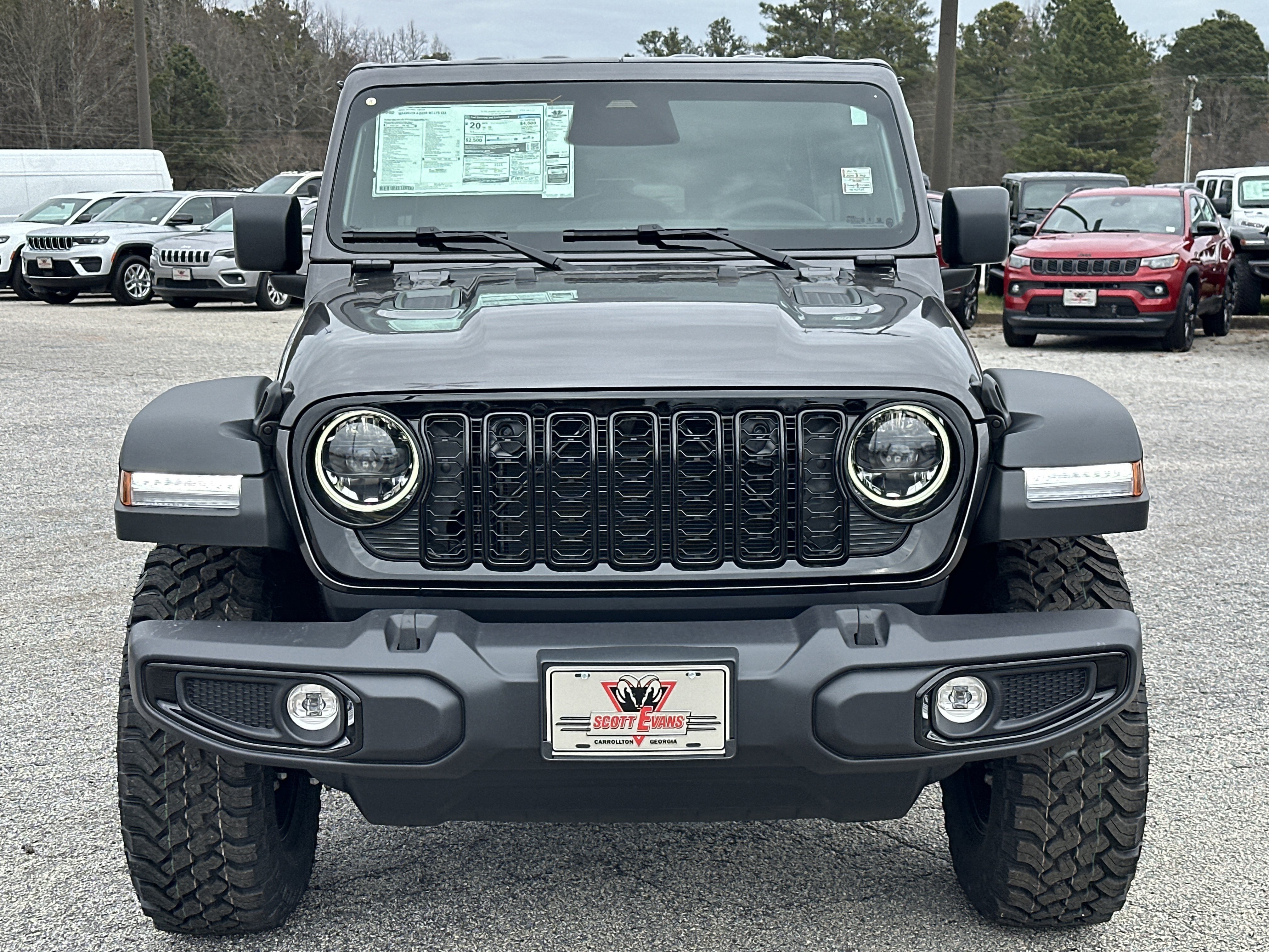 New 2026 Granite Crystal Metallic Clear-Coat Exterior Paint Jeep Willys image 3