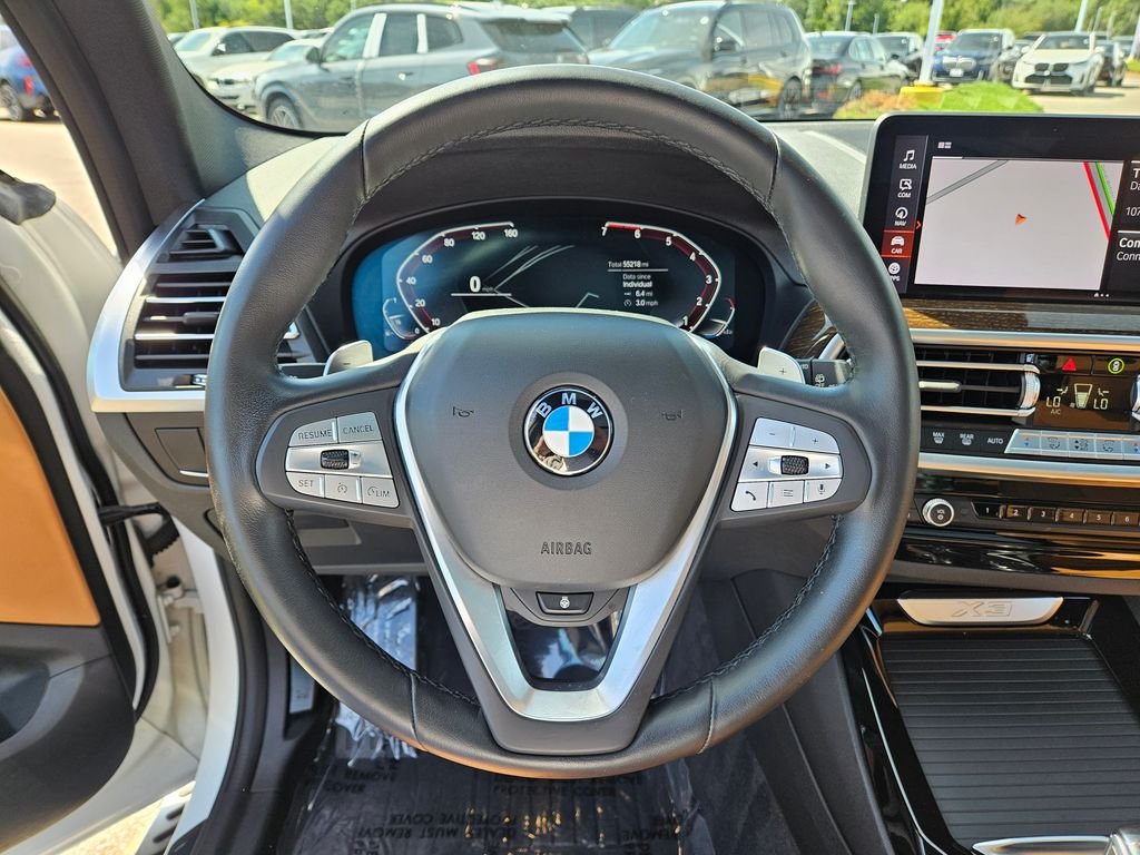 Used 2022 Mineral White Metallic BMW xDrive30i image 26