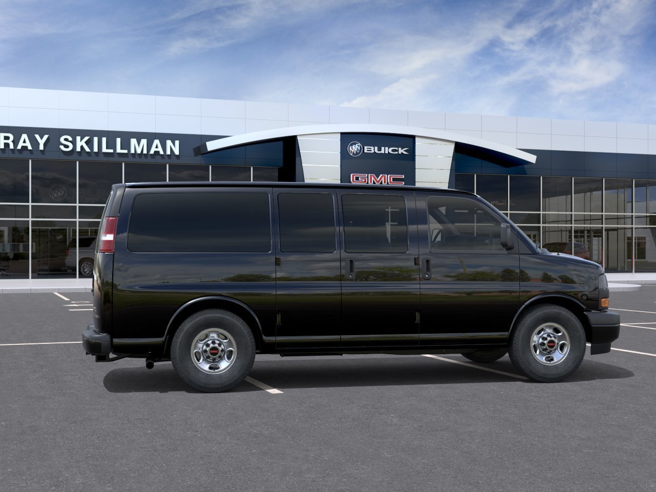 New 2026 Onyx Black GMC Work Van image 5