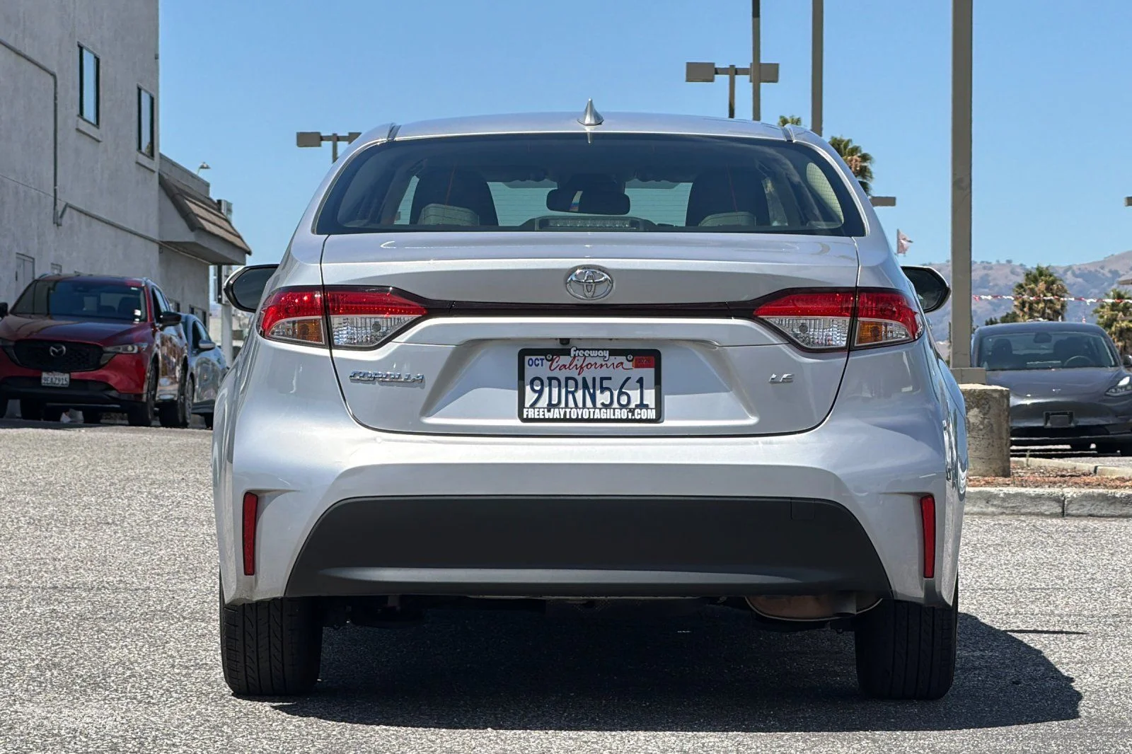 Used 2023 Silver Toyota LE image 6